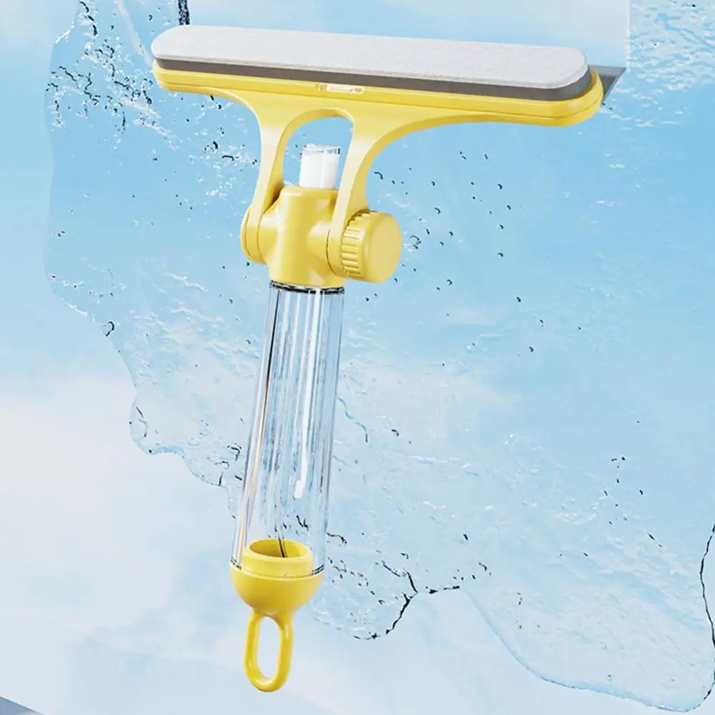 Glass Essential Professional 3-in-1 Glass Kit with Spray Bottle Scraper Ergonomic Handle Window Cleaner for Home Car for Windows