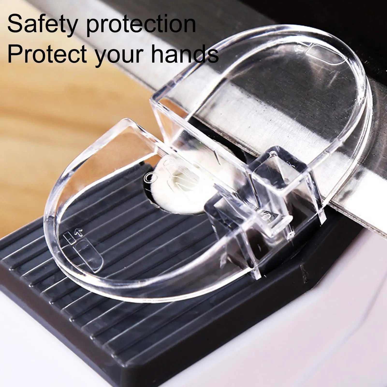 Electric Knife Sharpener Adjustable Kitchen Tool 5 Seconds Quick Sharpening Polishing with Protective Cover for Knives Scissors