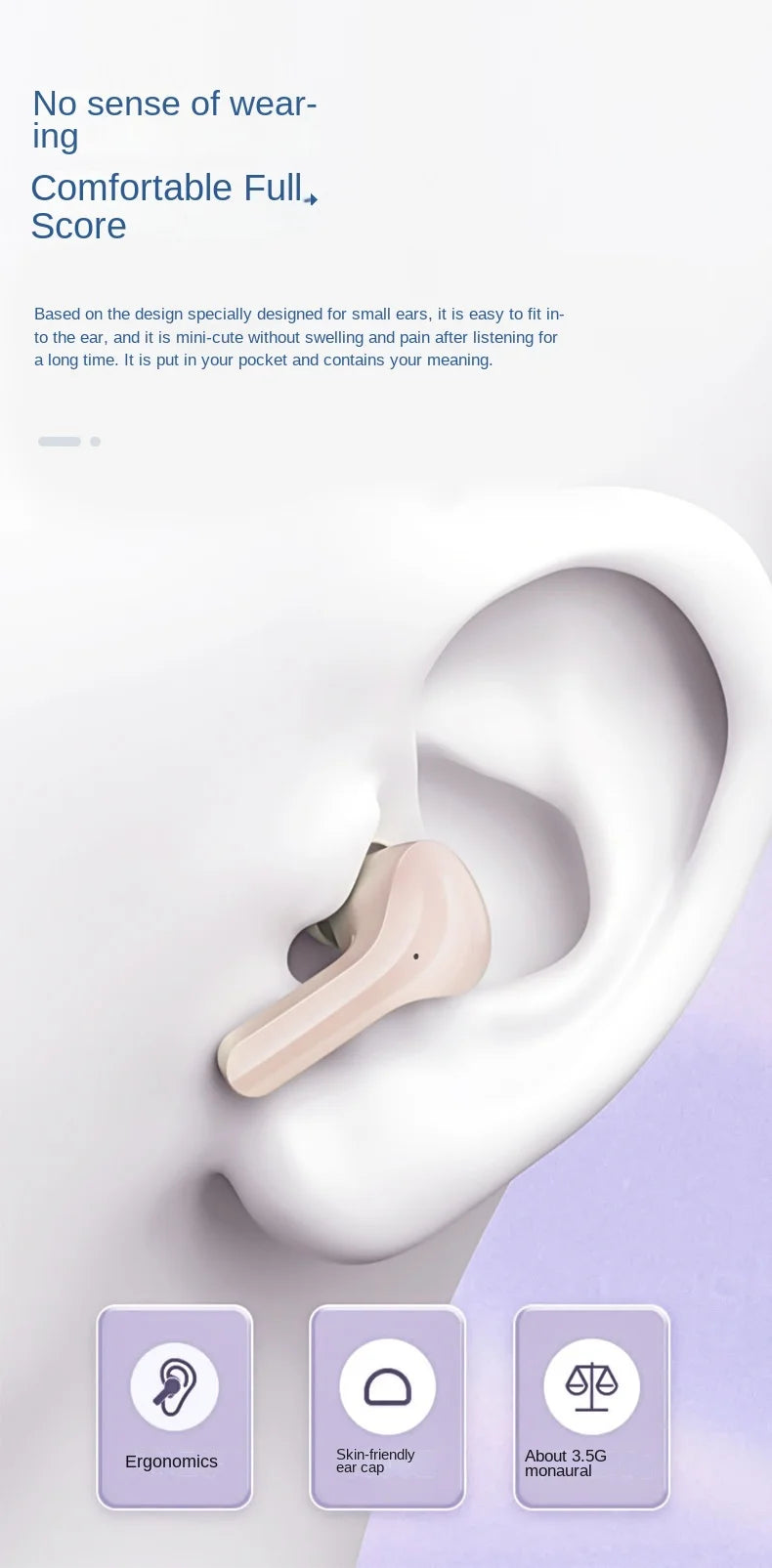 Bluetooth Touch Earbuds – Noise Reduction, Waterproof