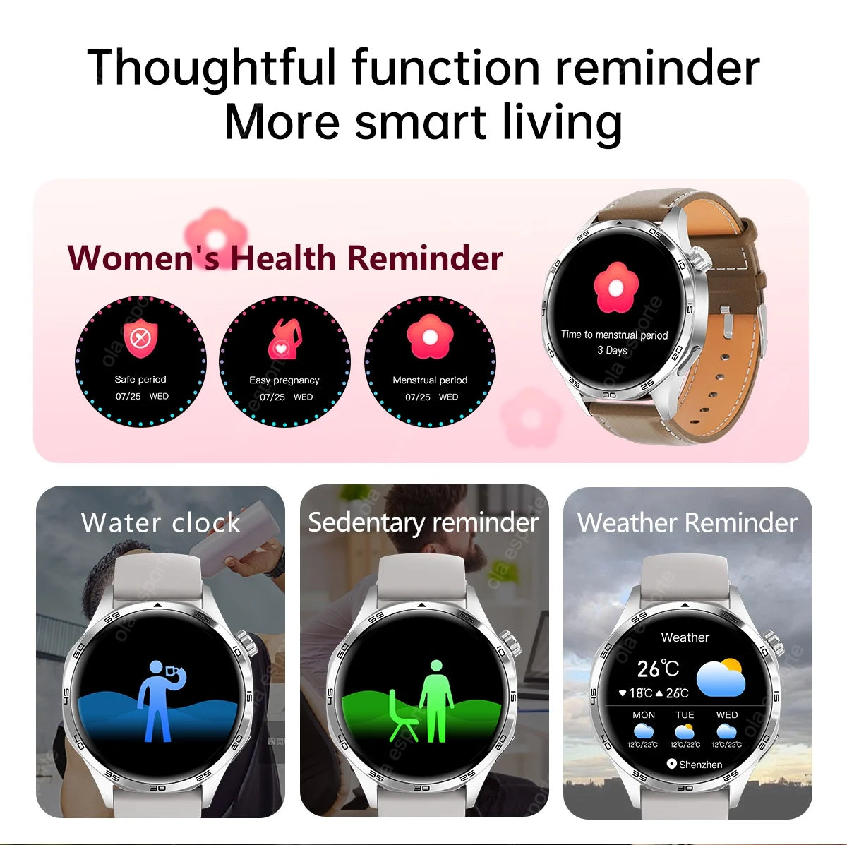 2025 New GT5 Pro GPS Track Smart Watch Men 360*360 AMOLED Screen NFC BT Call Waterproof Health Monitor Man Smartwatches IOS