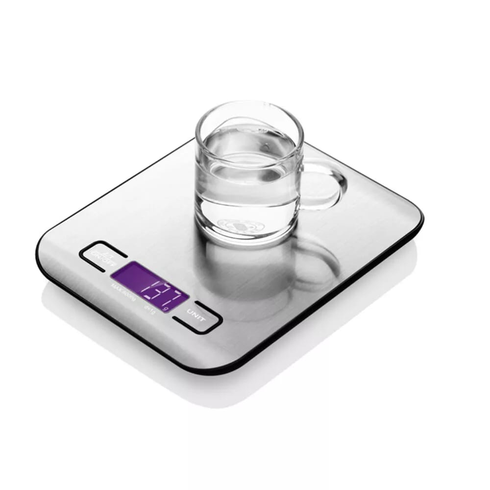 Digital Stainless Steel Kitchen Scale – Multifunction Food Weighing Scale for Home Kitchen