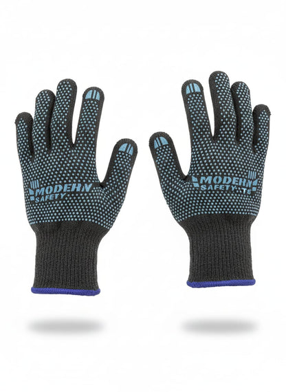 Premium Knitted Winter Set – Beanie Cap, Neck Gaiter &amp; Touchscreen Gloves (3-Piece Combo)