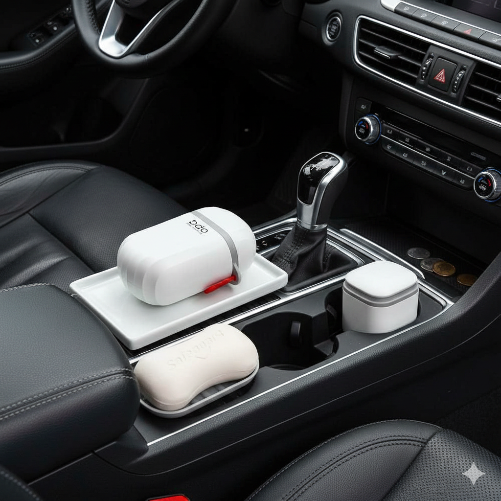 Travel Soap Dish | Sealed Portable Soap Box for All Sizes of Bar Soap | Leak-Proof &amp; Hygienic