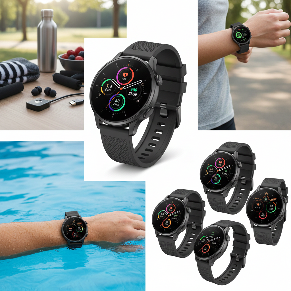 V19 Pro Smartwatch | AMOLED Display, Fitness &amp; Health Tracking | Bluetooth Calling &amp; Smart Notifications