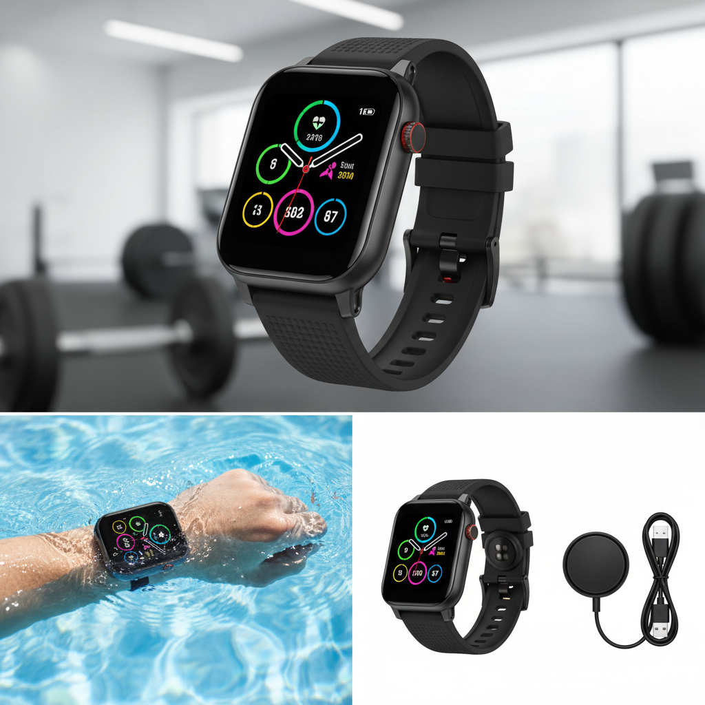 V19 Pro Smartwatch | AMOLED Display, Fitness &amp; Health Tracking | Bluetooth Calling &amp; Smart Notifications