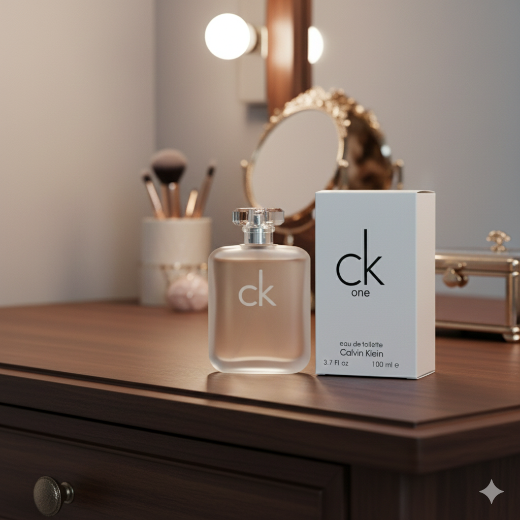 Calvin Klein CK One Unisex Perfume | Eau de Parfum 100ml | Fresh &amp; Clean Long-Lasting Fragrance