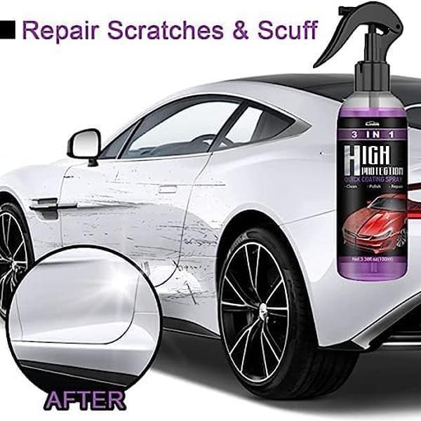 3-in-1 Car Nano Ceramic Coating – Hydrophobic Polish