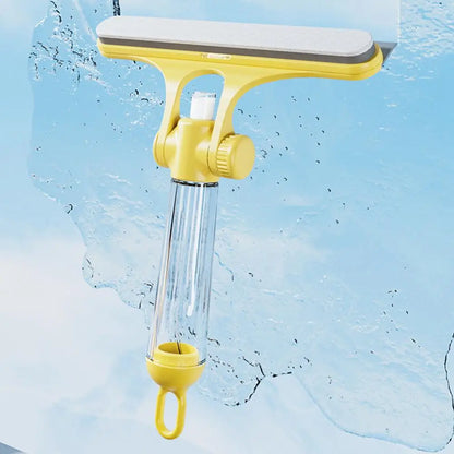 Glass Essential Professional 3-in-1 Glass Kit with Spray Bottle Scraper Ergonomic Handle Window Cleaner for Home Car for Windows