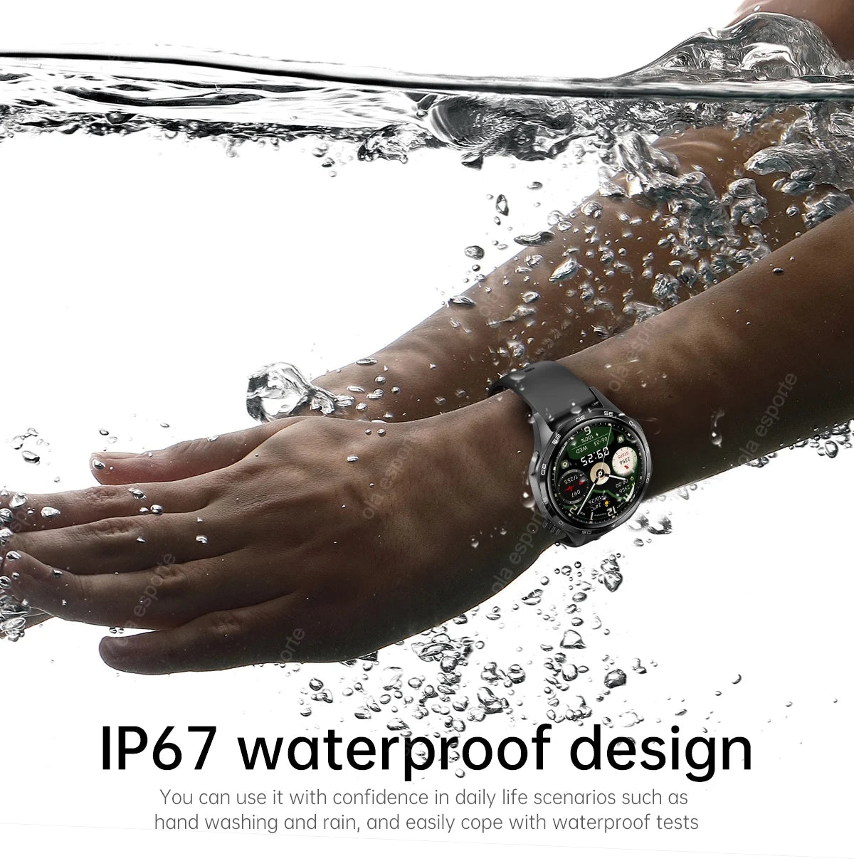 2025 New GT5 Pro GPS Track Smart Watch Men 360*360 AMOLED Screen NFC BT Call Waterproof Health Monitor Man Smartwatches IOS