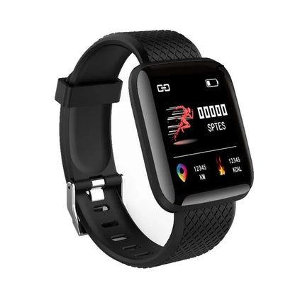 New 116plus Smartwatch Bracelet Waterproof With smart watch blood pressure Sleep Monitor Heart Rate Monitor And Fitness Features