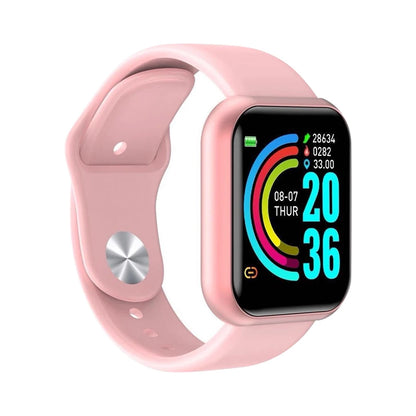 Multifunctional Smart Watch Men Women Bluetooth Connected Phone Music Fitness Sports Bracelet Sleep Monitor Y68 Smartwatch D20