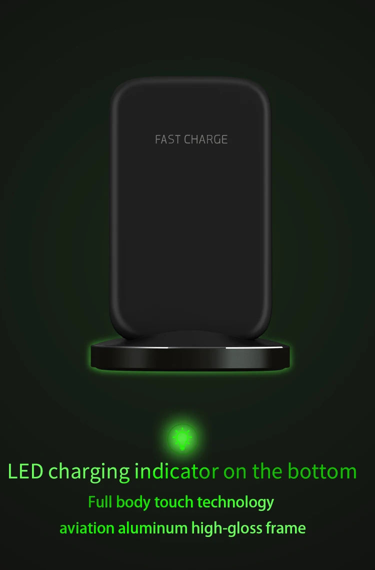 Best selling wireless charger stand fast wireless charger for smartphone