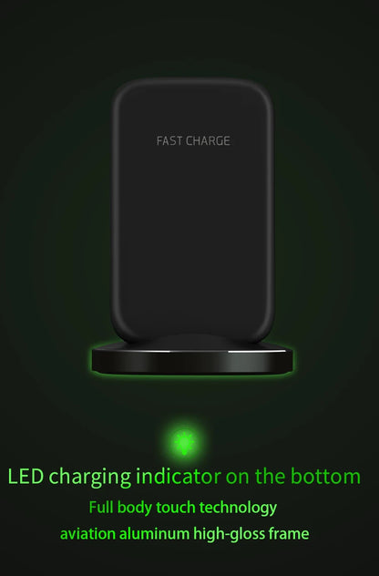 Best selling wireless charger stand fast wireless charger for smartphone