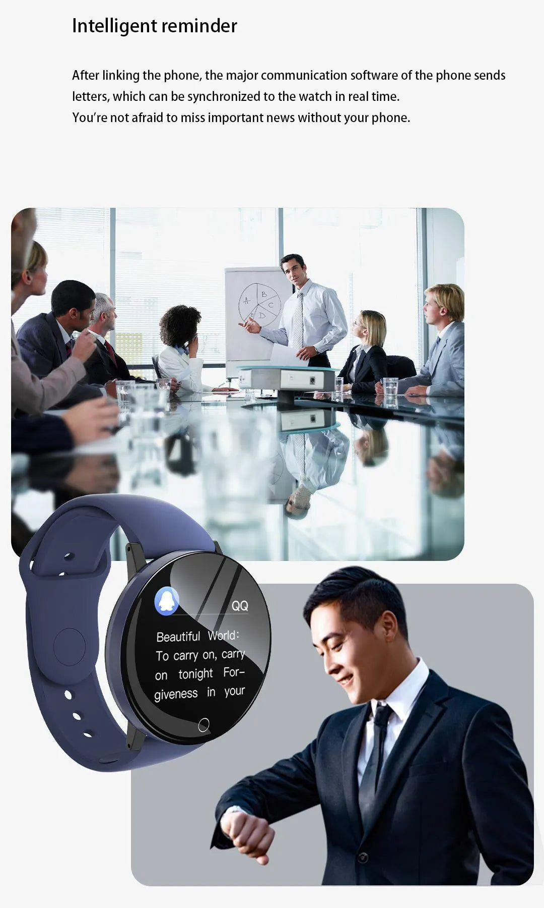 D18 Smart Watch Men and Women Sports Smart Bracelet LED B41 Smartwatch Waterproof Smart Touch Screen Bracelet Smartband 2025 New