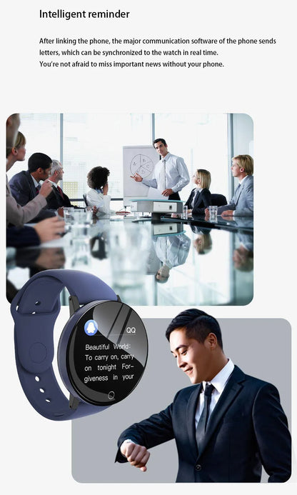 D18 Smart Watch Men and Women Sports Smart Bracelet LED B41 Smartwatch Waterproof Smart Touch Screen Bracelet Smartband 2025 New