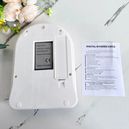 Digital Kitchen Scale 10kg/1g Precise Food Balance Electronic Scale LCD Display Portable Digital Scales Kitchen Accessories