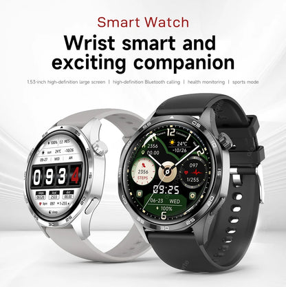 2025 New GT5 Pro GPS Track Smart Watch Men 360*360 AMOLED Screen NFC BT Call Waterproof Health Monitor Man Smartwatches IOS