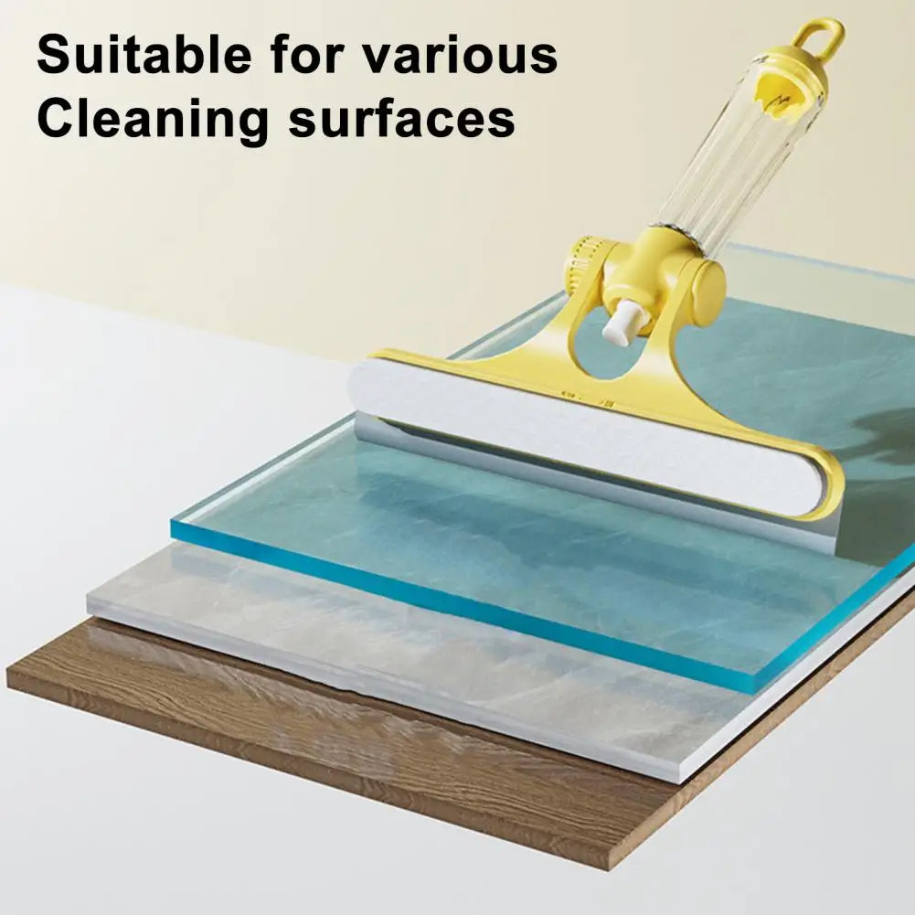 Glass Essential Professional 3-in-1 Glass Kit with Spray Bottle Scraper Ergonomic Handle Window Cleaner for Home Car for Windows