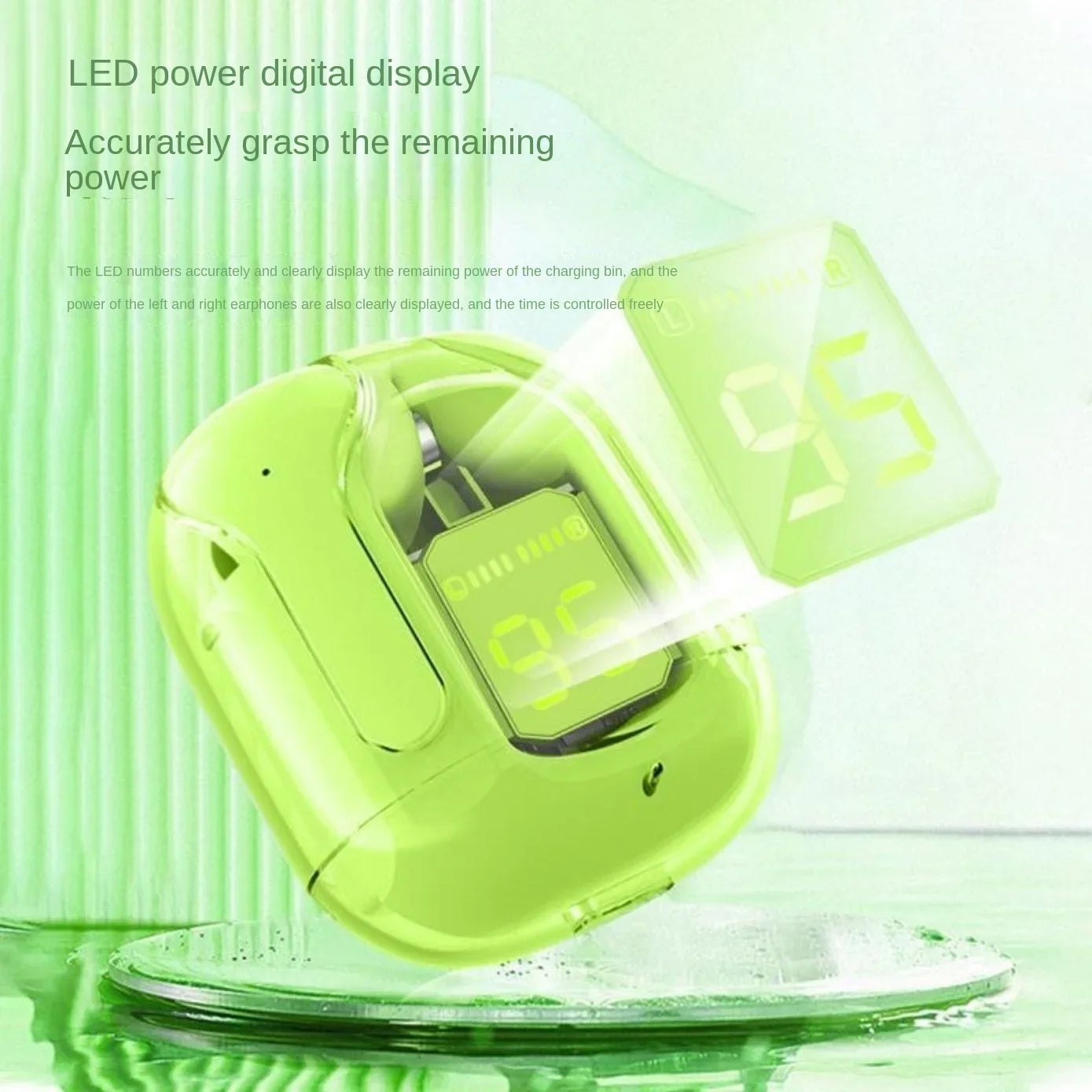 Bluetooth Touch Earbuds – Noise Reduction, Waterproof