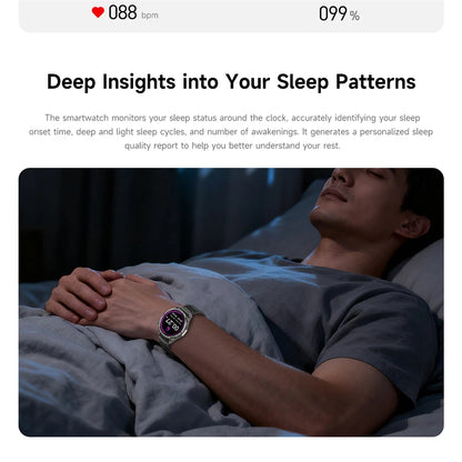 New Watch GT6 Smart Watch Men HD AMOLED Screen GPS Track Always Show Time Waterproof Heart Rate Bluetooth Call Sports Smartwatch