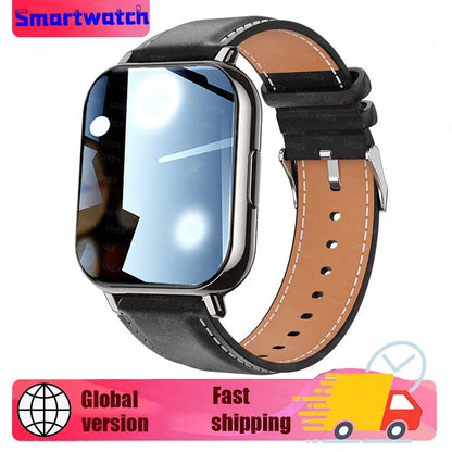 Ladies Men New 1.83" Smart Watch HD Full Screen Ultra Wireless Call Show Time Call Reminder Custom Photo Watches For Android Ios