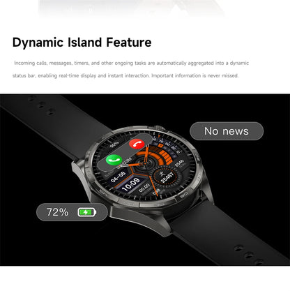 New Watch GT6 Smart Watch Men HD AMOLED Screen GPS Track Always Show Time Waterproof Heart Rate Bluetooth Call Sports Smartwatch