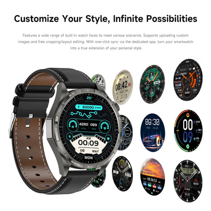 New Watch GT6 Smart Watch Men HD AMOLED Screen GPS Track Always Show Time Waterproof Heart Rate Bluetooth Call Sports Smartwatch