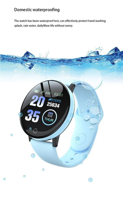 D18 Smart Watch Men and Women Sports Smart Bracelet LED B41 Smartwatch Waterproof Smart Touch Screen Bracelet Smartband 2025 New