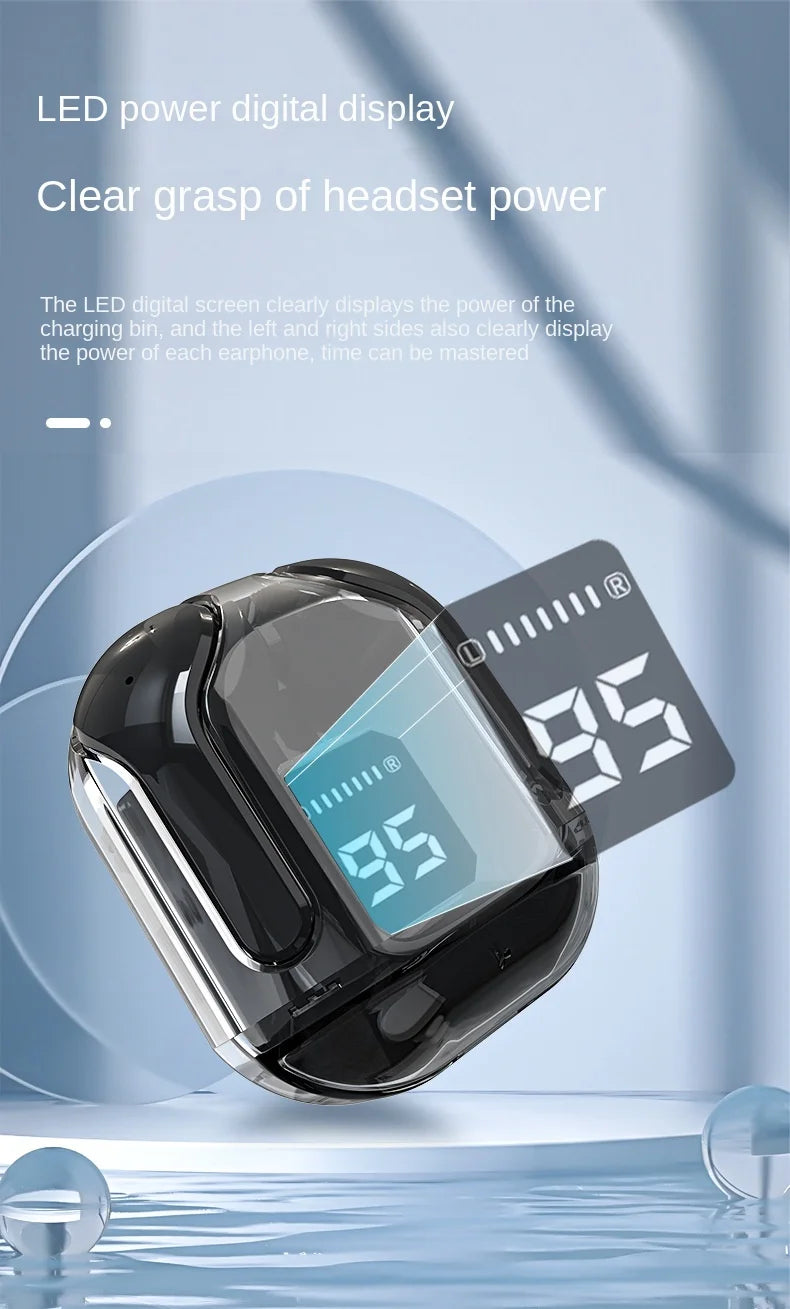 Bluetooth Touch Earbuds – Noise Reduction, Waterproof