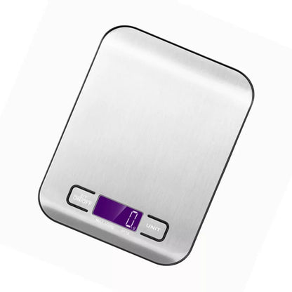 Digital Stainless Steel Kitchen Scale – Multifunction Food Weighing Scale for Home Kitchen